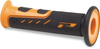 Grips - EVO - 725 - Open Ends - Orange/Black - Lutzka's Garage