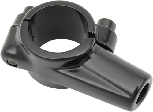 Mirror Mount - 7/8 - Black - Left - Lutzka's Garage