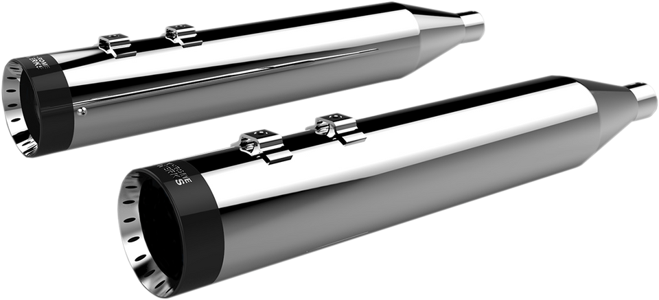 Mufflers - Chrome with Turbine Tip