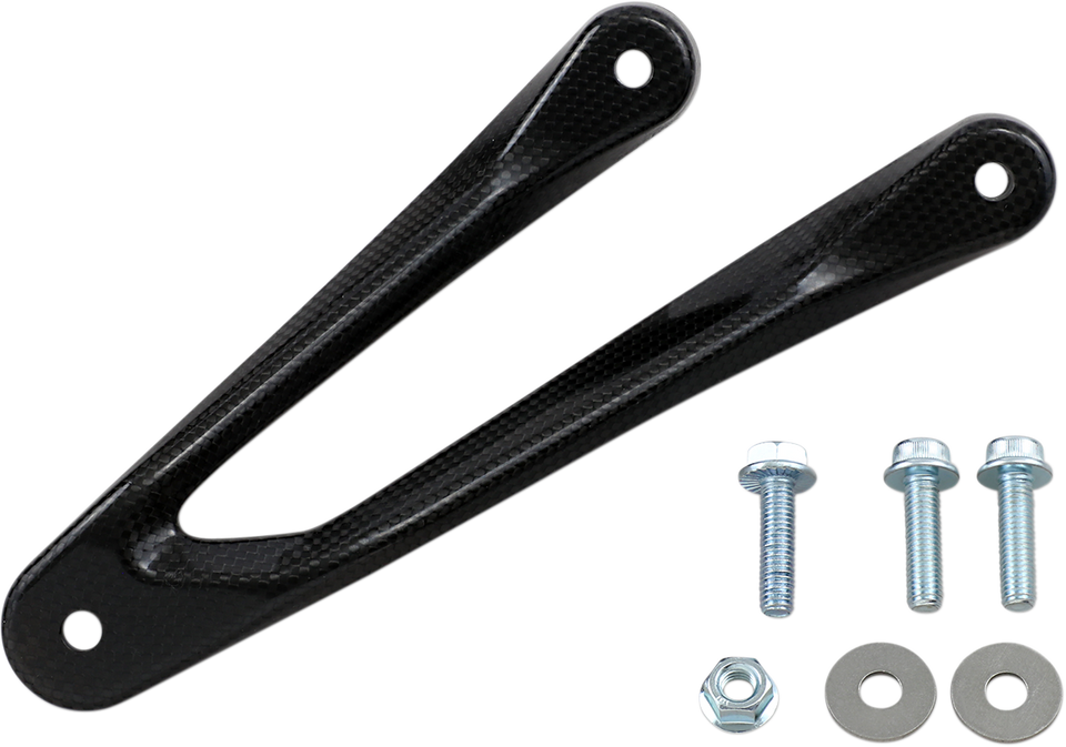 Muffler Bracket - Carbon Fiber - Lutzka's Garage