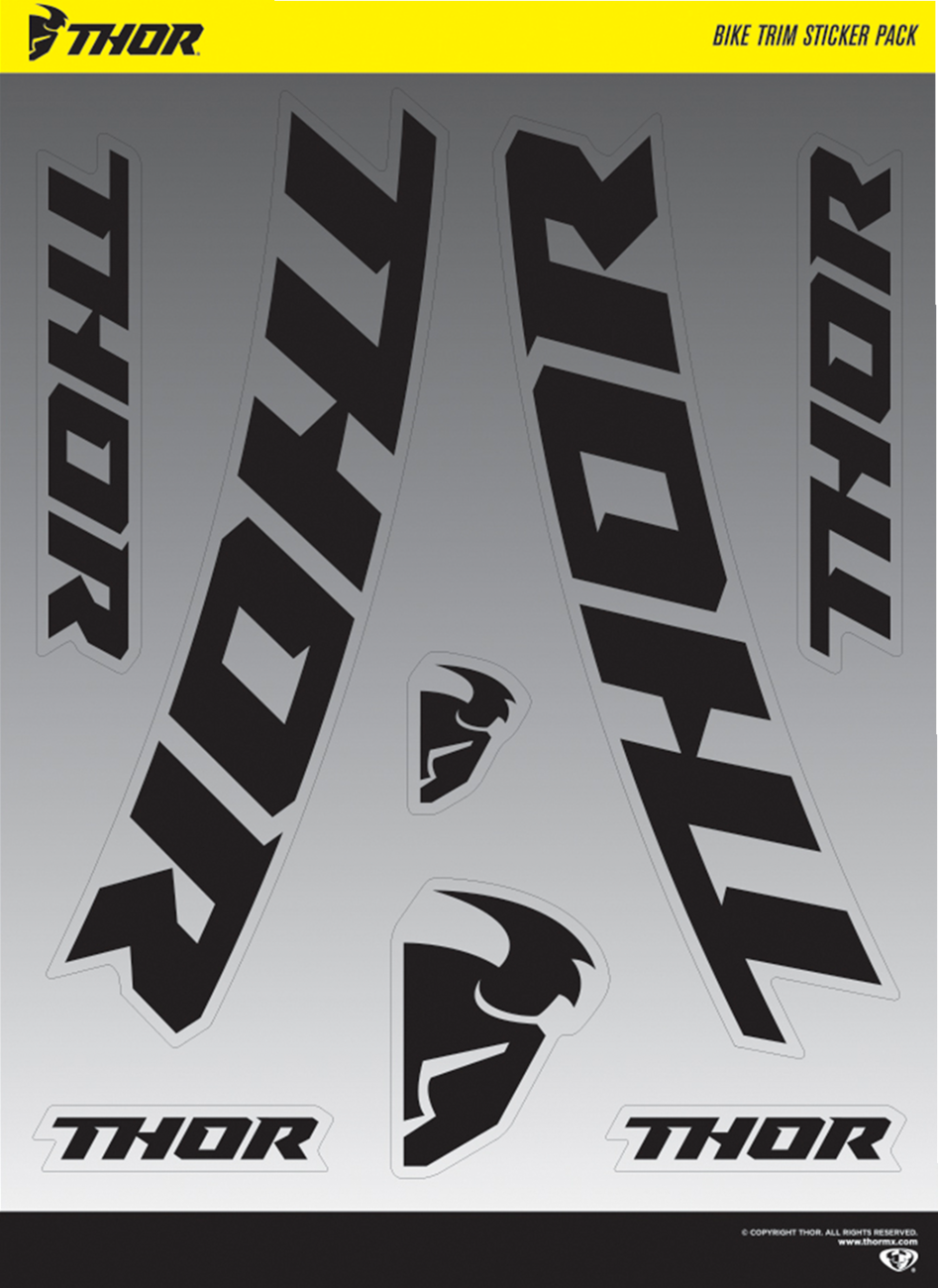 Decal Sheet - Bike Trim
