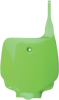 Front Number Plate - KX Green