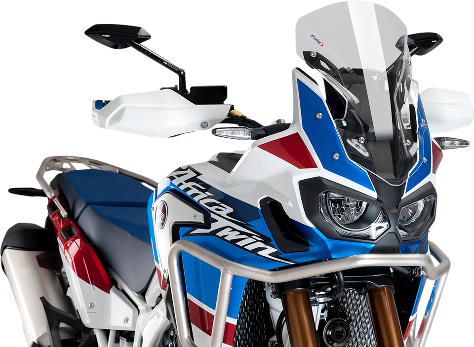 Race Windscreen - 16-1/4" - Light Smoke - Honda - Lutzka's Garage