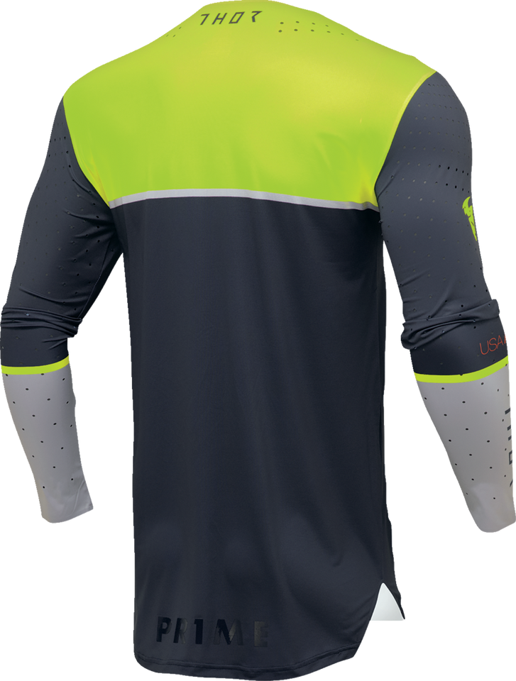 Prime Ace Jersey - Midnight/Gray - Medium - Lutzka's Garage