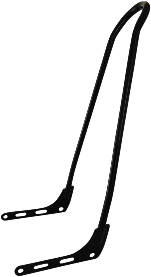 One-Piece Sissy Bar - Black - Lutzka's Garage