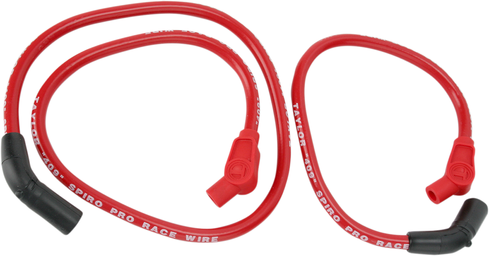 10.4 mm Spark Plug Wire - Red - 09-16 FL - Lutzka's Garage