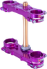 Triple Clamp - 22 mm - Purple - Lutzka's Garage