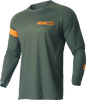 Range Jersey - Army Green/Orange - Medium - Lutzka's Garage