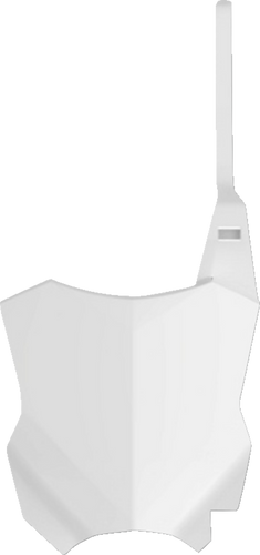 Number Plate - OEM White - KX 250F/450F