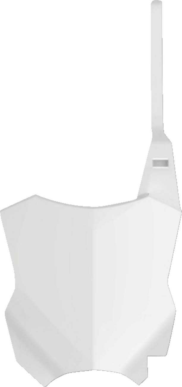 Number Plate - OEM White - KX 250F/450F