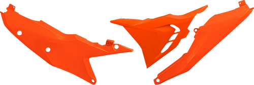 Side Panels - Fluorescent Orange - Vented