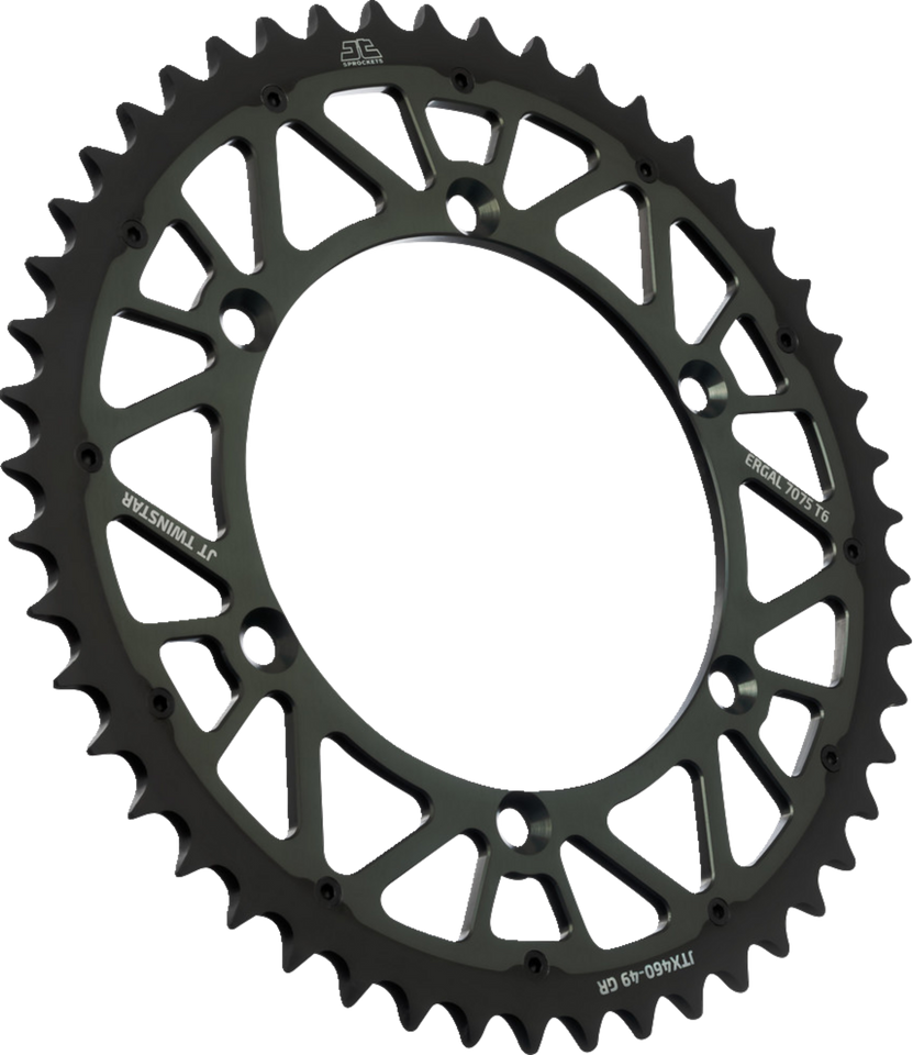 Steel Rear Sprocket - Graphite - 49 Tooth - Lutzka's Garage