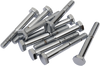 Bolts - Hex-Head - Chrome - 1/4"-20 x 2-1/4" - Lutzka's Garage