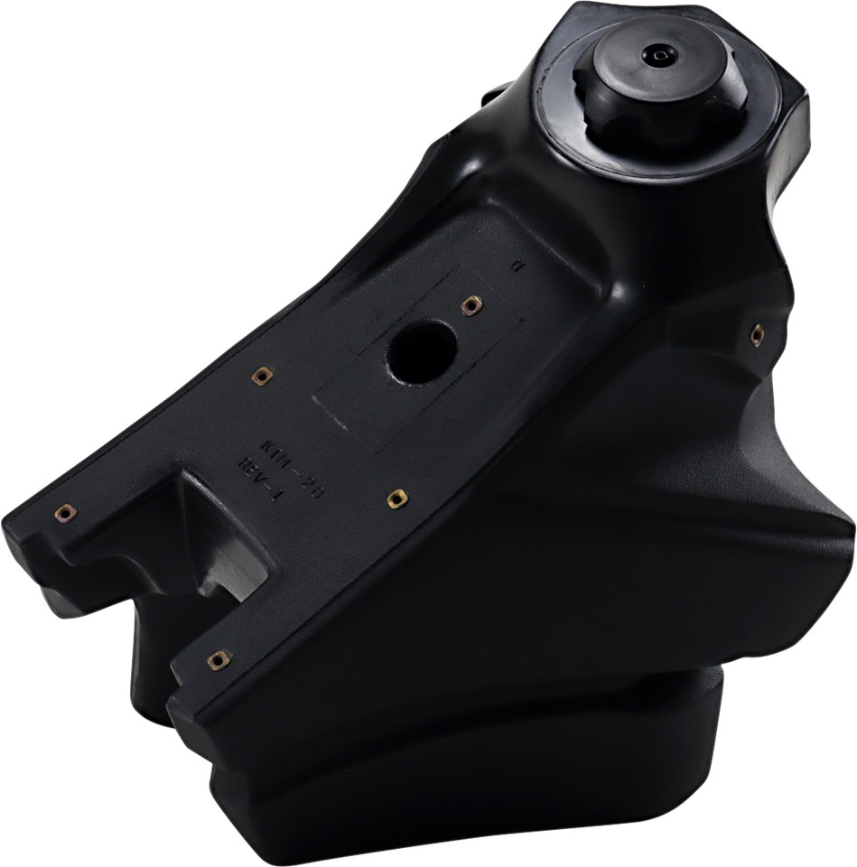 Large-Capacity Gas Tank - Black - KTM - 3.5 Gallon - Lutzka's Garage