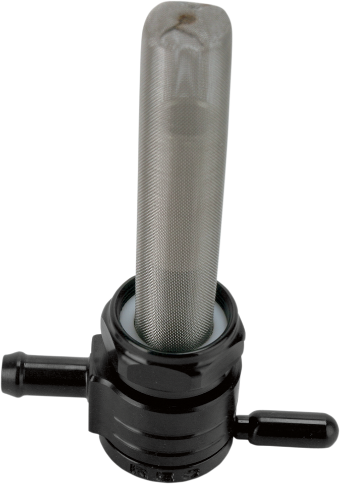 "Click-Slick" Fuel Petcock - Straight - Black - 22mm - Lutzka's Garage