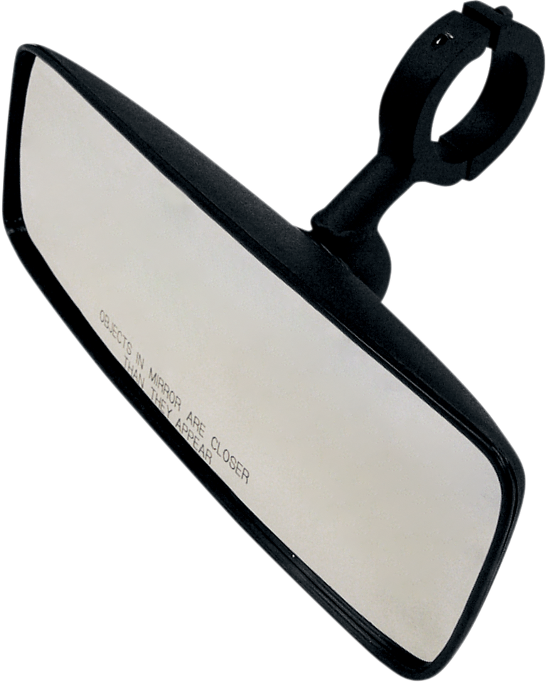 Mirror - Rear View - Center/Roll Cage - Rectangle - Black - Lutzka's Garage