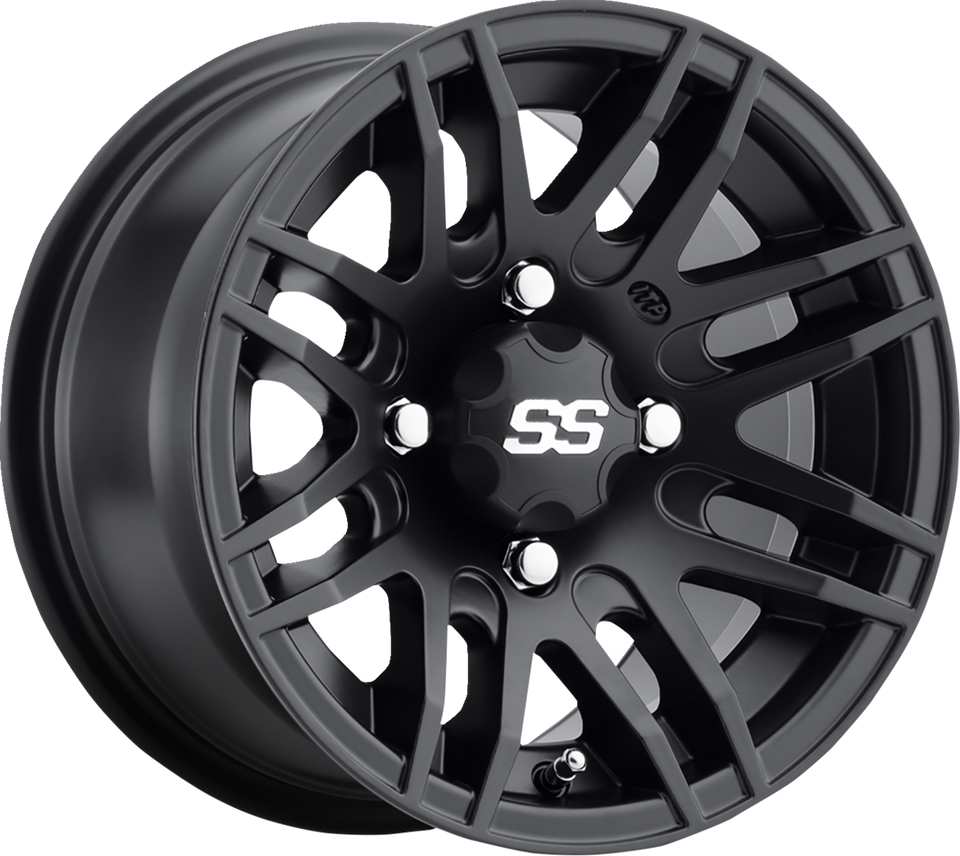 SS316 Alloy Wheel - Front/Rear - Machined Black - 12x7 - 4/110 - 5+2