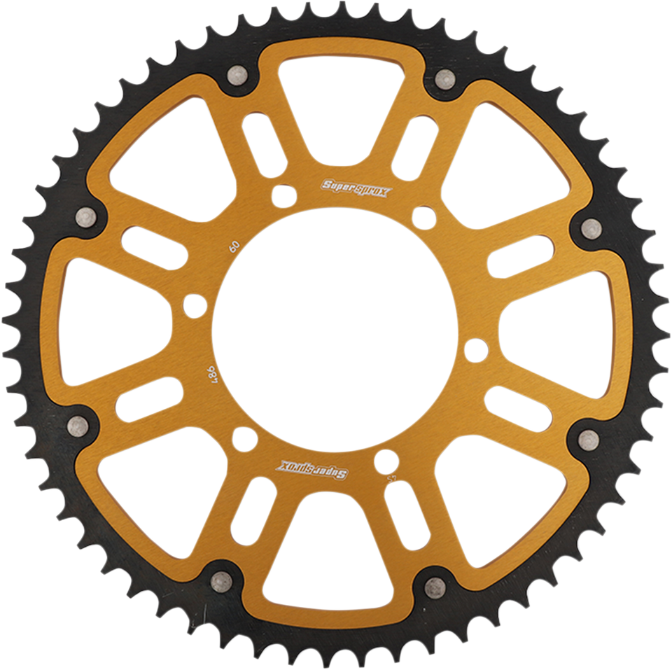 Stealth Rear Sprocket - 60 Tooth - Gold - Kawasaki/Yamaha/Suzuki - Lutzka's Garage