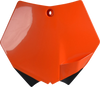 Number Plate - OEM 07 - 10 Orange - KTM