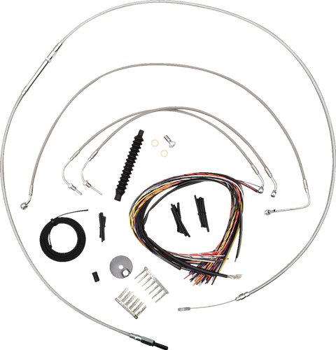 Handlebar Cable/Brake Line Kit - Quick Connect - Complete - 12