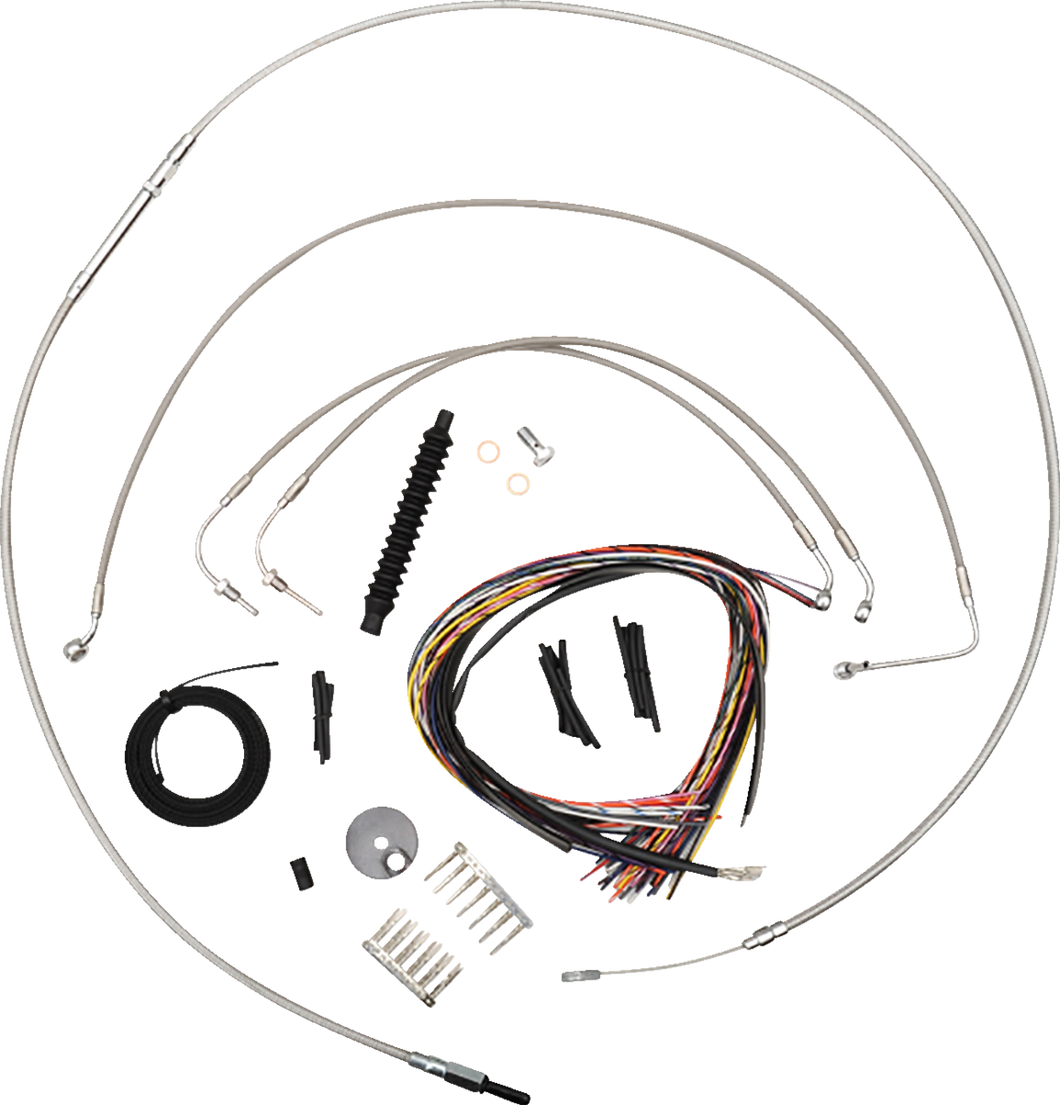 Handlebar Cable/Brake Line Kit - Quick Connect - Complete - 12