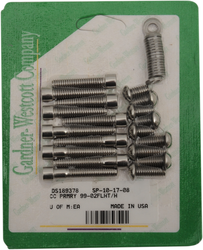 Bolt Kit - Primary Cover Only - Socket-Head