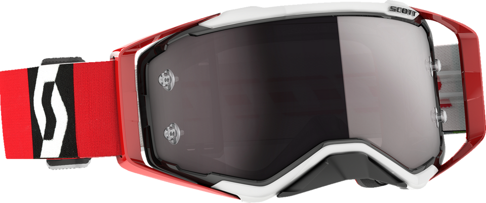 Prospect Goggles - Red/Black - Silver Chrome Works - Lutzka's Garage