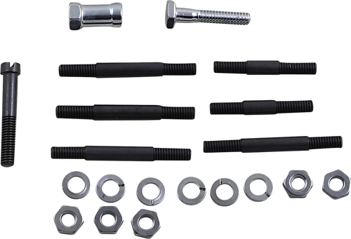 Pump Mounting Kit - Chrome - Lutzka's Garage