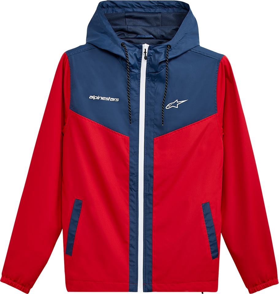 Plex Jacket - Red/Navy - Medium - Lutzka's Garage