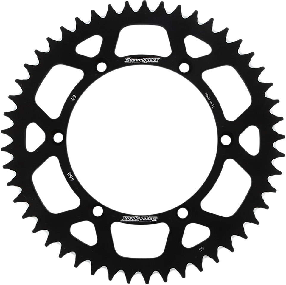 Rear Sprocket - Black - Kawasaki/Suzuki - 49 Tooth - Lutzka's Garage