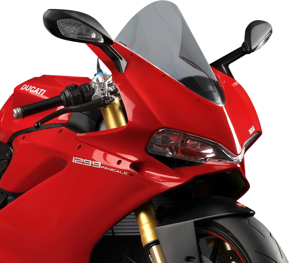 Race Windscreen - 14-1/2" - Smoke - Panigale