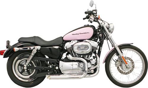 Pro Street Exhaust - Chrome - 86-03 XL - Lutzka's Garage