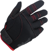 Moto Gloves - Black/Red - XS - Lutzka's Garage