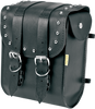Ranger Sissy Bar Bag - Studded - Black - Lutzka's Garage