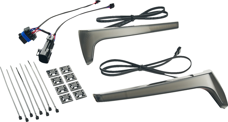 Saddlebag Light - Smoke Lens - Indian - Lutzka's Garage