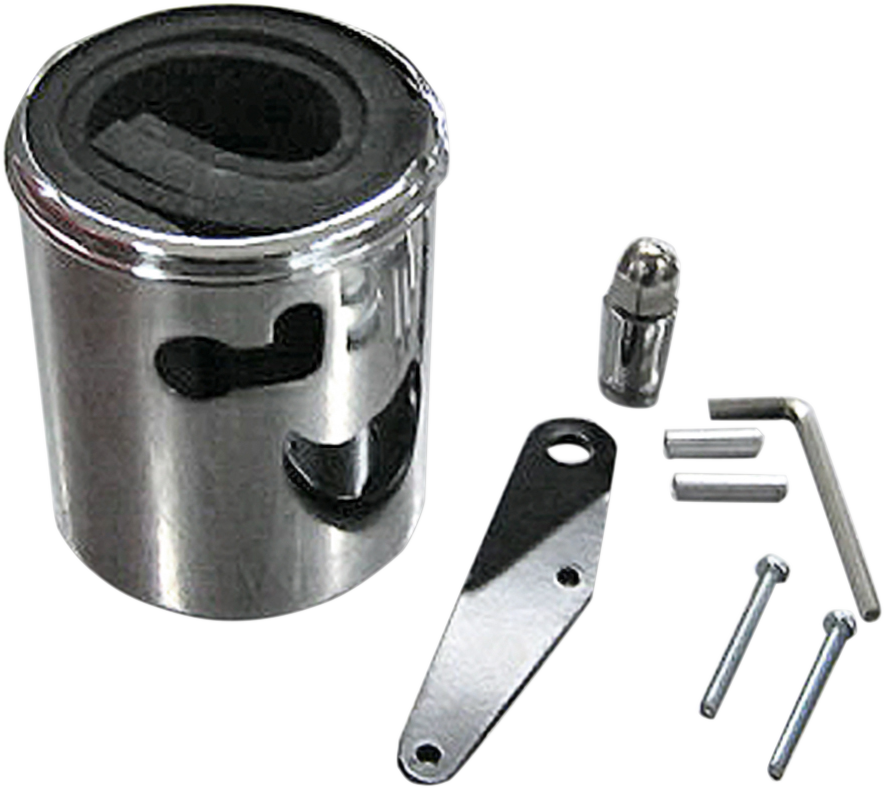 Cup Holder - Can-Am Spyder - Chrome - Lutzka's Garage