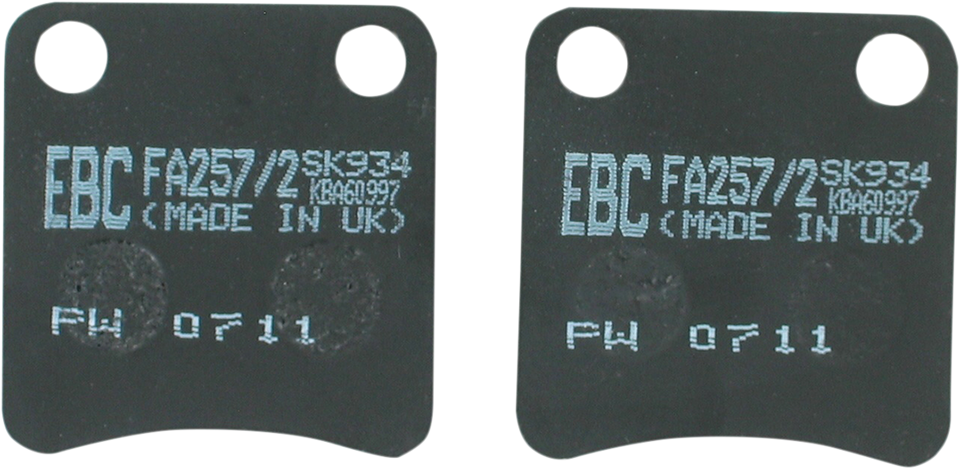 SFA Brake Pads - SFA257/2