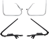 Saddlebag Support Brackets - Chrome - FL 09-13 - Lutzka's Garage