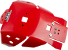 Skid Plate - Red - Honda - Lutzka's Garage