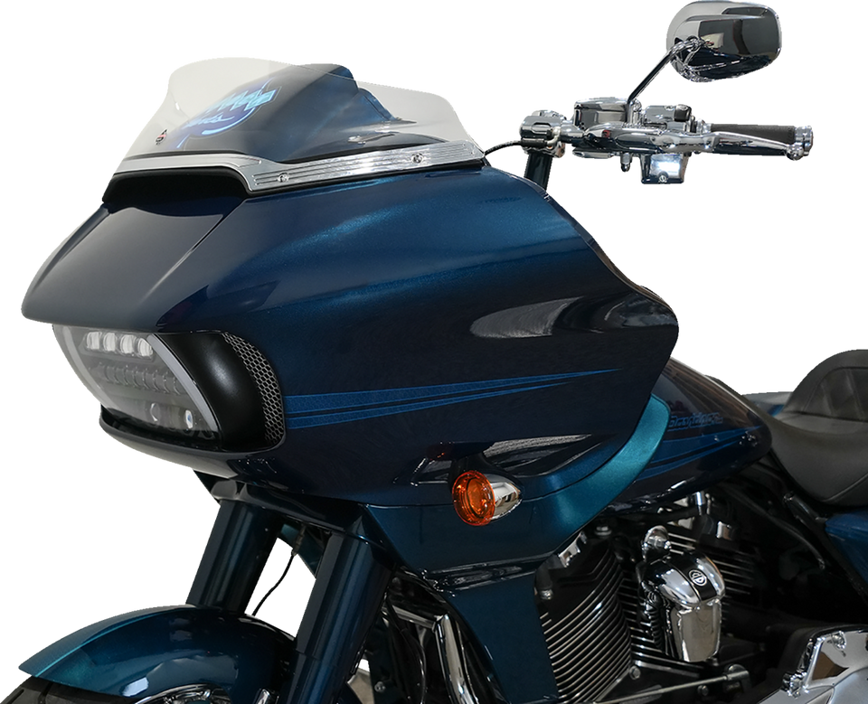 Flare™ Windshield - 6" - Clear - FLTR - Lutzka's Garage