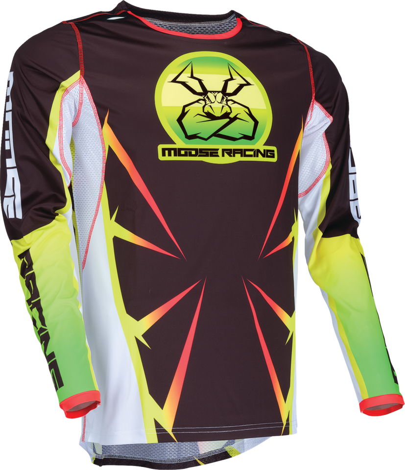 Agroid Jersey - Black/Yellow/White - Small - Lutzka's Garage
