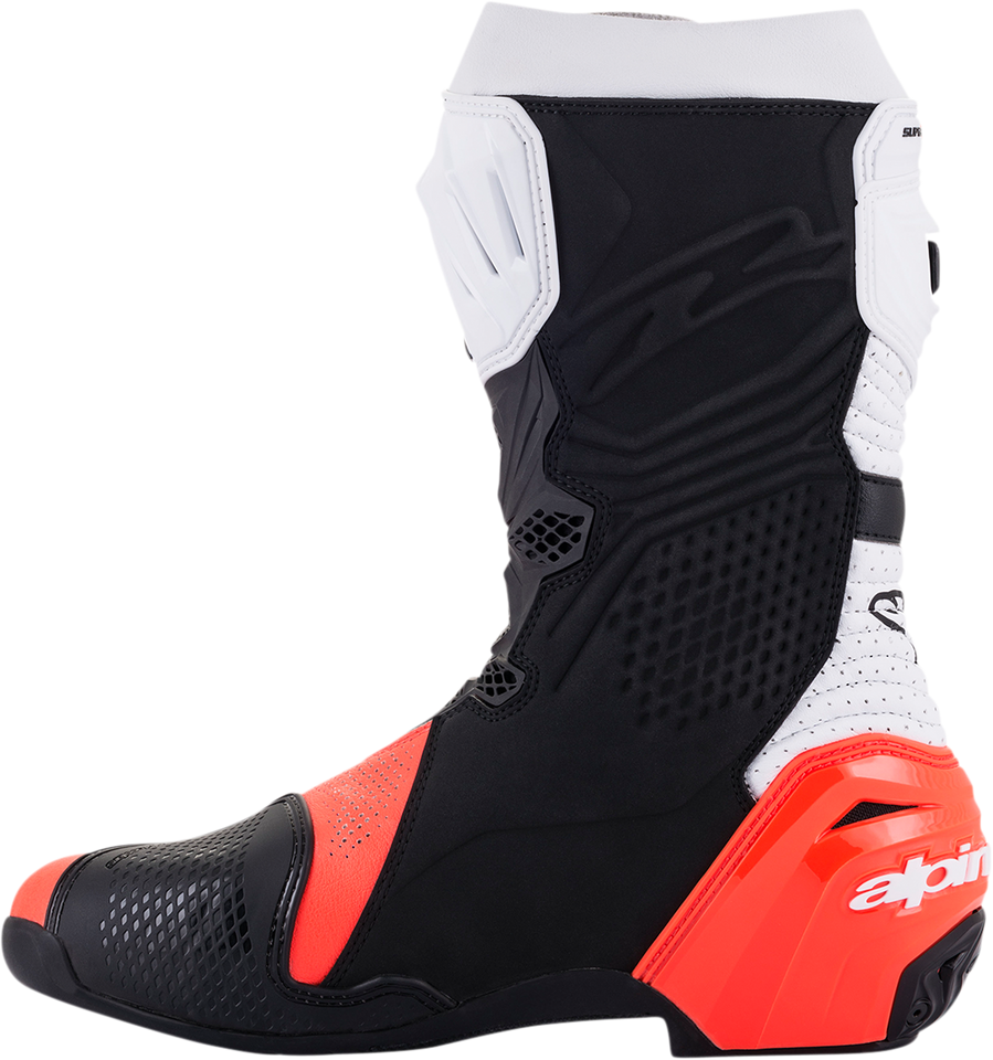 Supertech V Boots - Black/Fluo Red/White - US 6 / EU 39