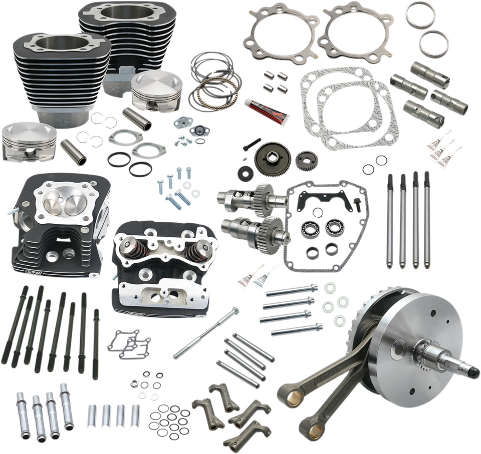 124" Hot Set Up® Engine Performance Kit - Black - Lutzka's Garage