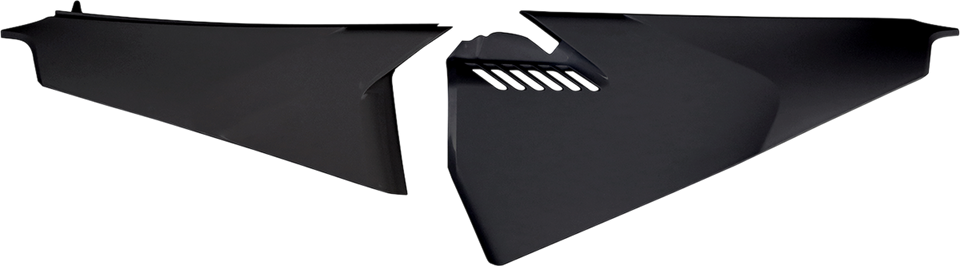 Side Panels - Black - Vented Upper - Lutzka's Garage