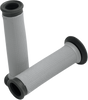 Grips - Dual-Compound - 1-1/8" - Gray - Lutzka's Garage