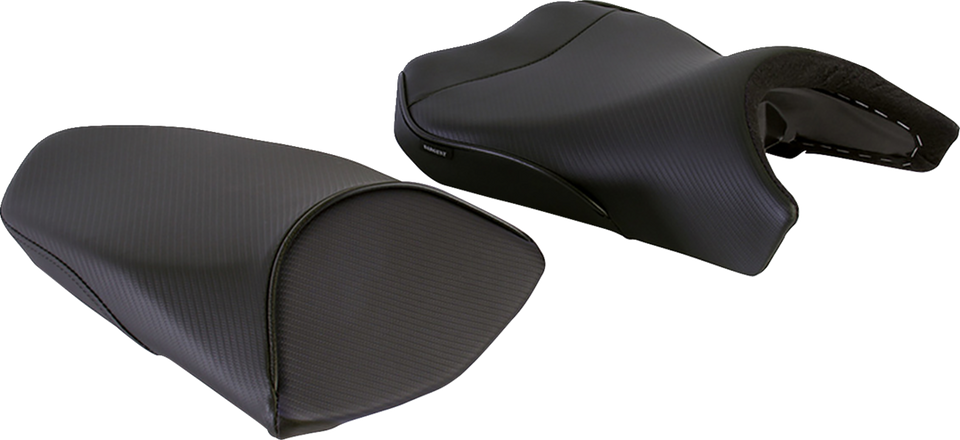 Front Seat - with Rear Cover - CBX/Black Welt - Kawasaki