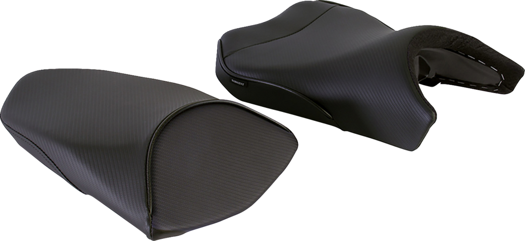 Front Seat - with Rear Cover - CBX/Black Welt - Kawasaki