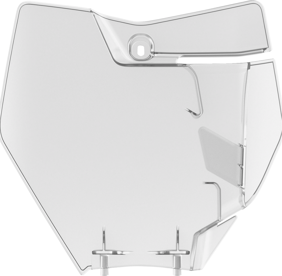 Number Plate - Clear - KTM - Lutzka's Garage