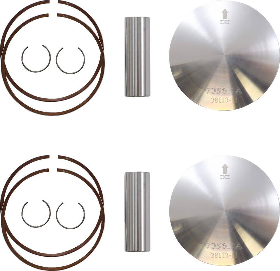 Piston Kit - 77.88 mm - Ski Doo