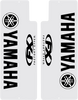 Fork Shield Decal - Upper - Yamaha - Black - Lutzka's Garage
